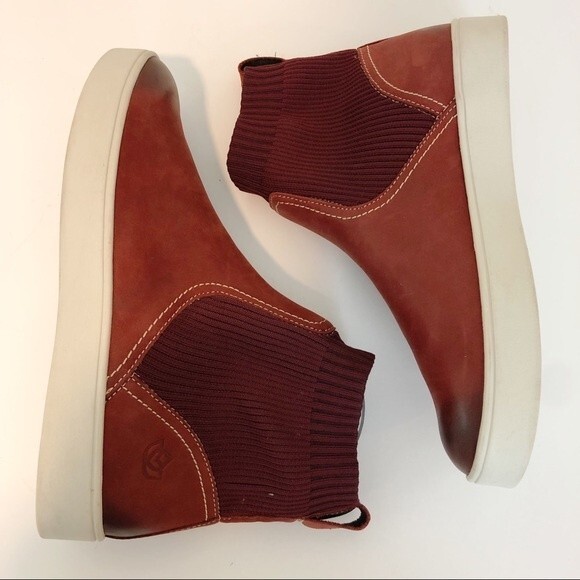 Spenco High Top Sneaker Orthotic Comfort Stretch Knit Top Walking - Picture 2 of 8